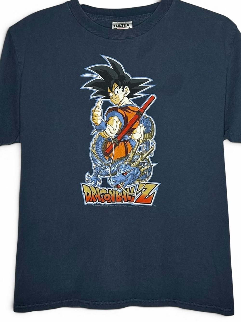 Vintage 1999 Dragon Ball Z Goku Shenron Graphic‎ T-Shirt Youth Large